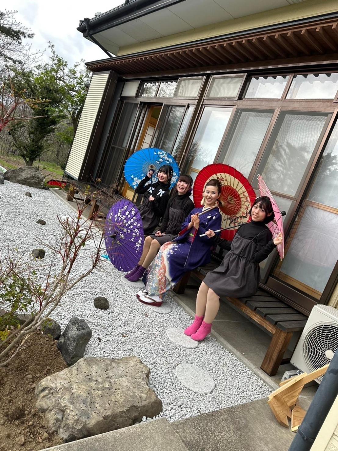 青森伝統芸能を楽しめる繭子の宿 Hachinohe Esterno foto